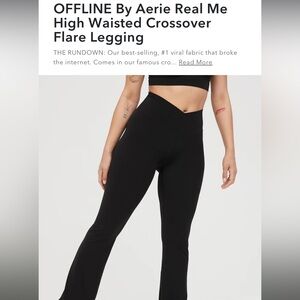 Black Flared Yoga Pants